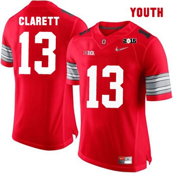 Ohio State Buckeyes Youth NCAA Maurice Clarett #13 Red College Football Jersey VIS2449DX